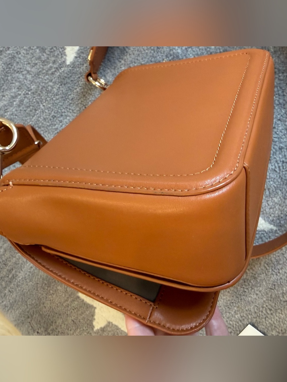 MARC JACOBS Messenger Crossbody
Bag in Smoked Almond - Picture 12 of 15